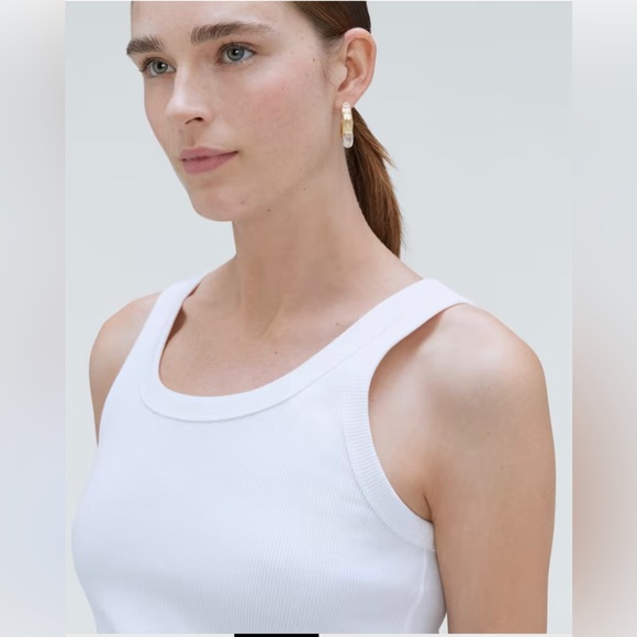 NW0T 🤍 Everlane The Ribbed Tank Dress in Size Small. Organic Cotton. - Picture 5 of 12